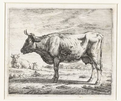 Due mucche e una pecora da Adriaen van de Velde