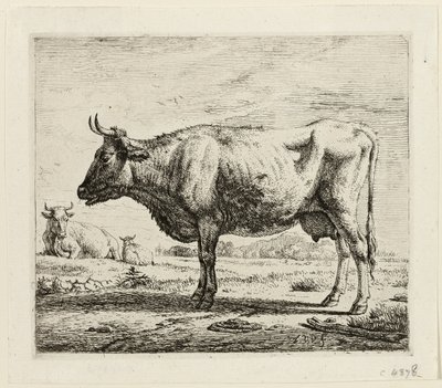Due mucche e una pecora da Adriaen van de Velde