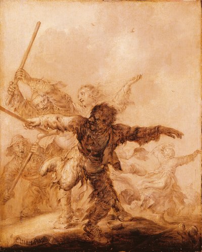 Colpi di rabbia da Adriaen van de Venne