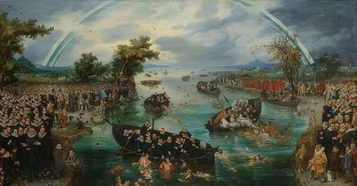 La pesca delle anime da Adriaen van de Venne