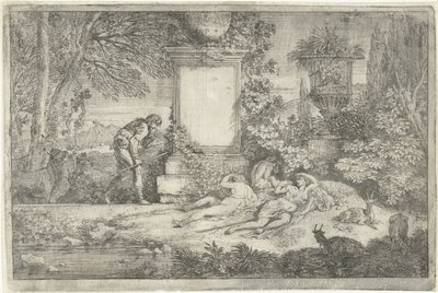Pastori dormienti da Adriaen van der Kabel
