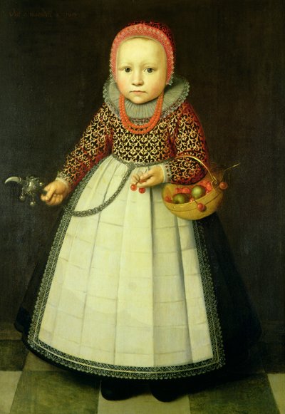 Ritratto di una giovane ragazza da Adriaen van der Linde