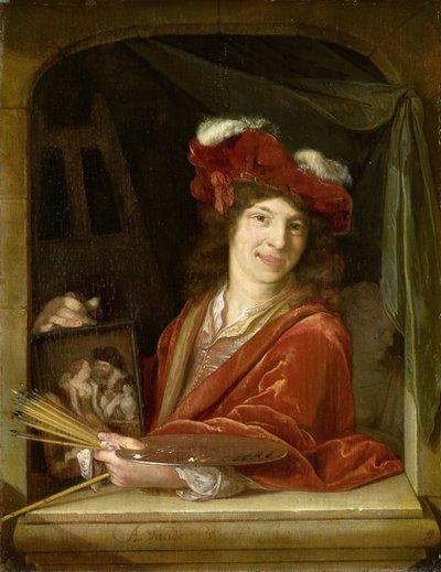 Un giovane pittore da Adriaen van der Werff