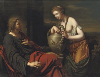 Cristo e la donna di Samaria al pozzo da Adriaen van der Werff