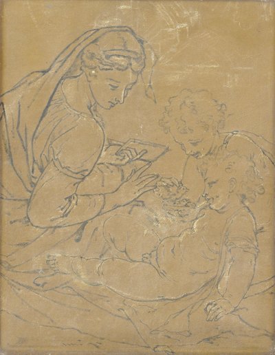 Madonna col Bambino e San Giovanni da Adriaen van der Werff