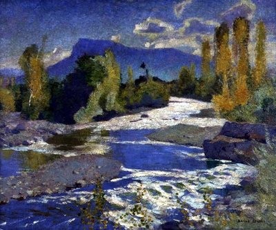 Un fiume nel Dauphiné, pomeriggio da Adrian Scott Stokes