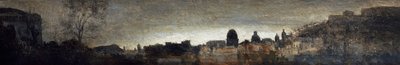 Veduta di Napoli, ca 1865 da Adriano Cecioni