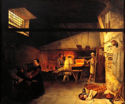 Interno di panetteria da Adriano Trojani