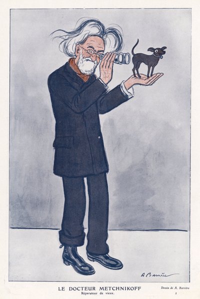 Elie Metchnikoff, zoologo russo da Adrien Barrere