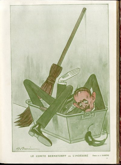 Illustrazione di A Barrere (1874-1931) in Fantasio da Adrien Barrere