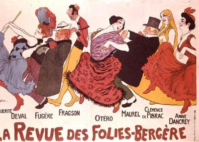 La Revue des Folies-Bergere da Adrien Barrere
