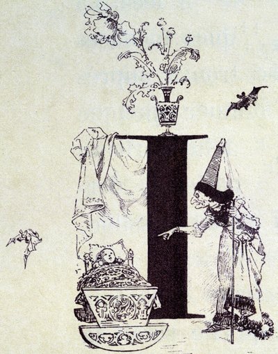 La Bella Addormentata - in "Le Fiabe" di Charles Perrault, illustrazioni di Adrien Marie da Adrien Emmanuel Marie