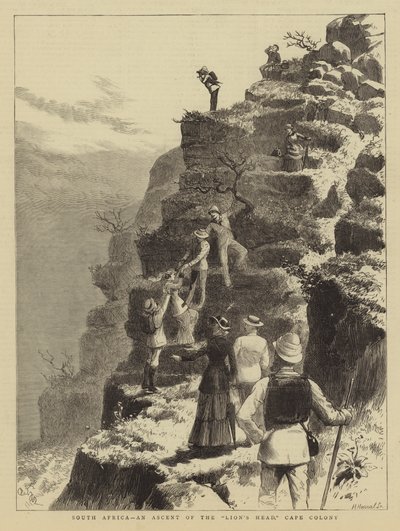 Sudafrica, una salita alla Testa del Leone, Colonia del Capo da Adrien Emmanuel Marie