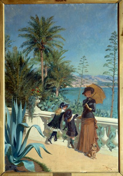 Terrazza a Monte Carlo da Adrien Emmanuel Marie