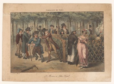 Meridiana del Palais-Royal da Adrien Victor Auger