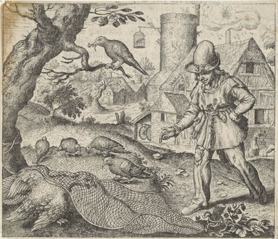 Favola del nibbio e del cuculo da Egidius  Sadeler (II)