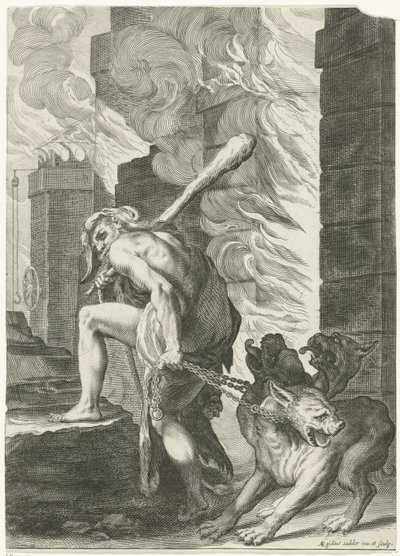Ercole e Cerbero da Egidius  Sadeler (II)