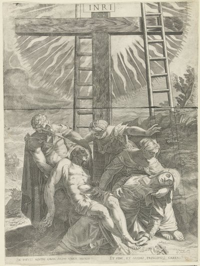Deposizione dalla croce da Egidius  Sadeler (II)