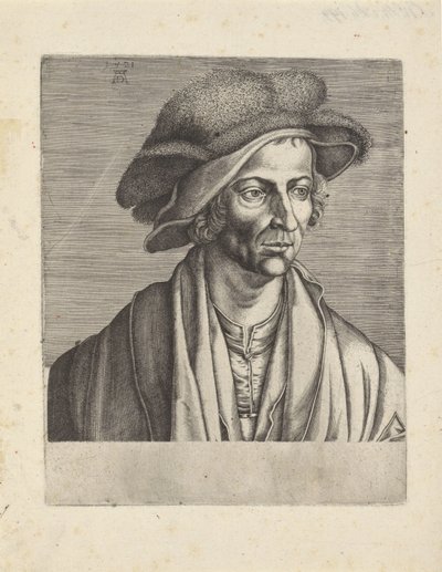 Ritratto di Joachim Patinier da Egidius  Sadeler (II)