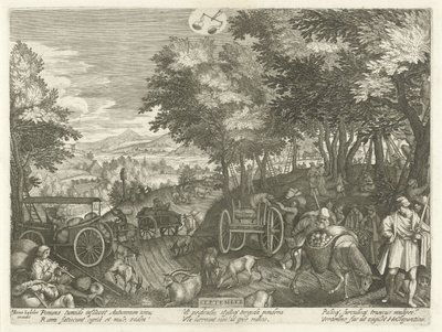 Settembre da Egidius  Sadeler (II)
