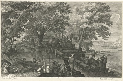 Mulino ad acqua su un