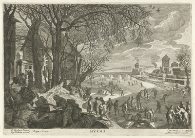 Inverno (Dei quattro stagioni) da Egidius  Sadeler (II)