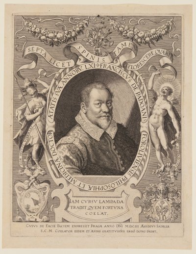 Franciscus de Padoanis Foroliviensis (Francesco da Forlì) da Aegidius Sadeler II