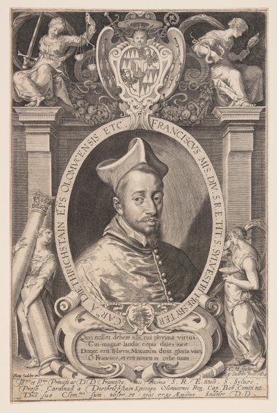 Franz von Dietrichstein, vescovo di Olmütz da Aegidius Sadeler II