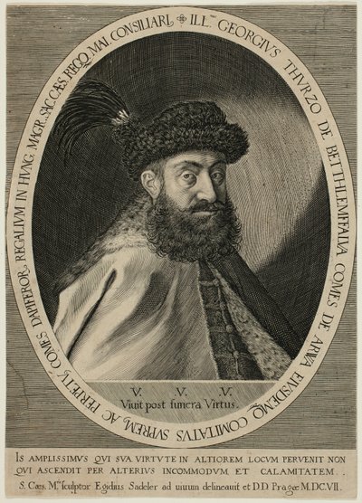 Georg III Thurzo di Bethlendorf da Aegidius Sadeler II