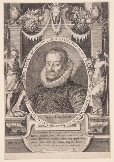 Johannes Matthaeus Wacker von Wackenfels, diplomatico da Aegidius Sadeler II