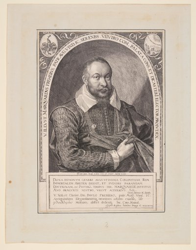 Marquard Freher, diplomatico, storico e giurista da Aegidius Sadeler II