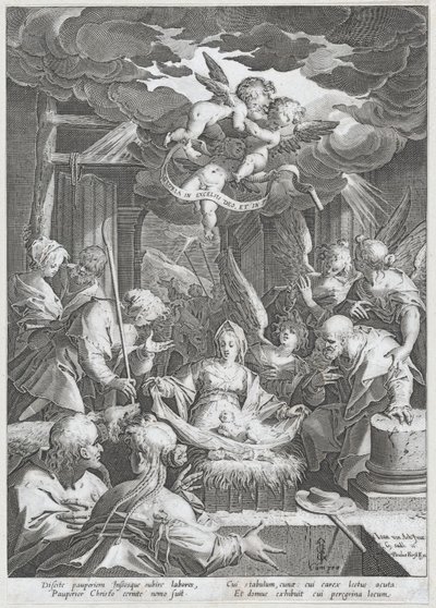Natività da Aegidius Sadeler II