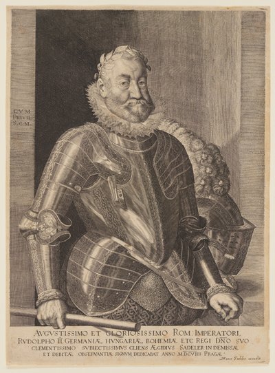 Rodolfo II, Sacro Romano Imperatore da Aegidius Sadeler II