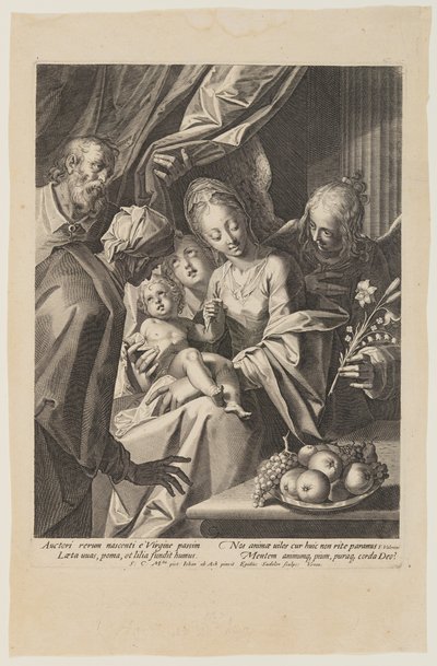 La Sacra Famiglia con Sant