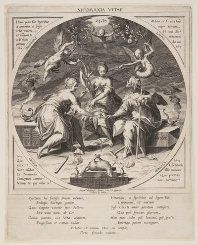 I tre destini da Aegidius Sadeler II