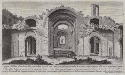 Terme di Diocleziano, Roma da Aegidius Sadeler or Saedeler