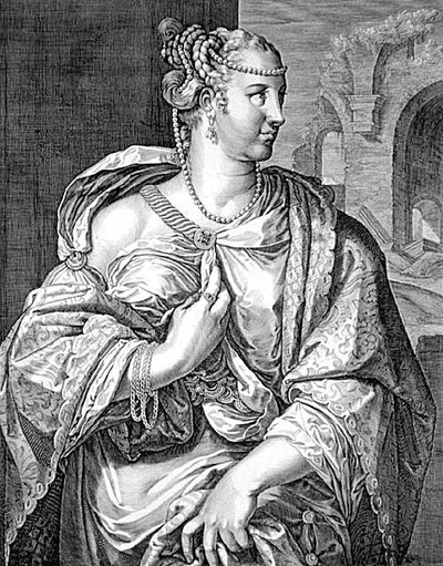 Lepida moglie di Sergio Galba da Aegidius Sadeler or Saedeler
