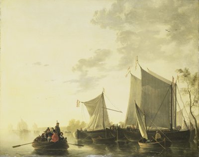 Vista sul fiume da Aelbert (after) Cuyp