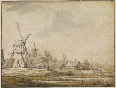 Un paesaggio con mulini da Aelbert Cuyp