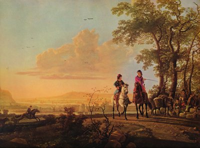 Cavalieri e mandriani con bestiame, 1655-1660 da Aelbert Cuyp