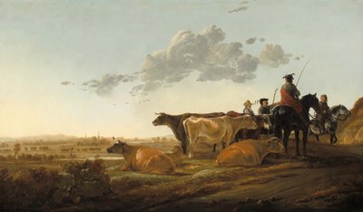 Paesaggio con pastori da Aelbert Cuyp