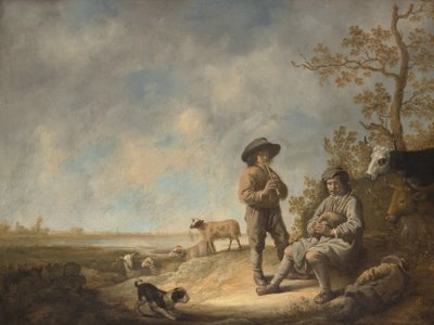 Pastorelli che suonano, ca. 1643-44 da Aelbert Cuyp