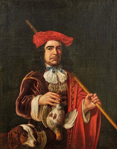 Ritratto di uno sportivo da Aelbert Cuyp