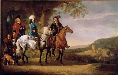 I nobili olandesi a cavallo da Aelbert Cuyp