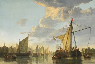 Il Maas a Dordrecht da Aelbert Cuyp