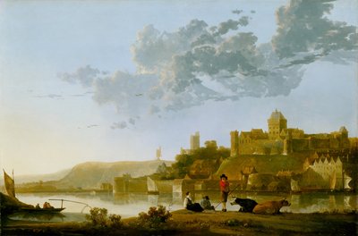 Il Valkhof a Nimega da Aelbert Cuyp