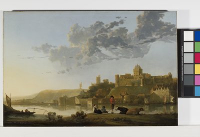 Il Valkhof a Nimega, circa 1652-1654 da Aelbert Cuyp
