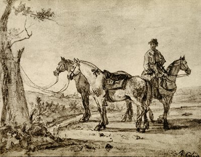 Tre cavalli da Aelbert Cuyp