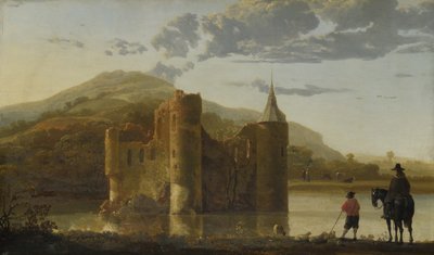 Castello di Ubbergen, c. 1655 da Aelbert Cuyp