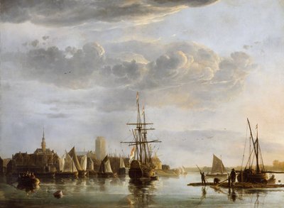 Veduta di Dordrecht, c.1652-53 da Aelbert Cuyp